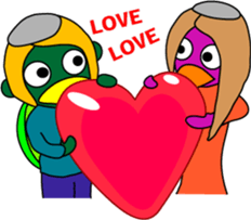 Kappa named Hikoichi (English Ver.) sticker #640600