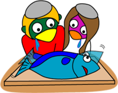 Kappa named Hikoichi (English Ver.) sticker #640604