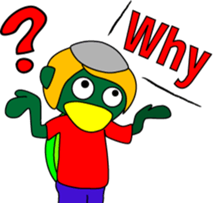 Kappa named Hikoichi (English Ver.) sticker #640609