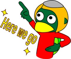 Kappa named Hikoichi (English Ver.) sticker #640617