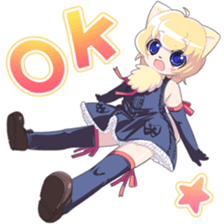 Beast girl icon sticker #640796