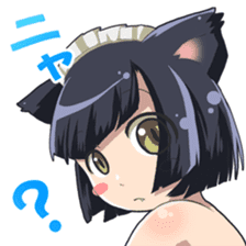 Beast girl icon sticker #640815