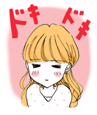 A popular girl sticker #640853