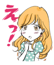 A popular girl sticker #640859