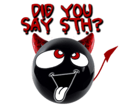 THE DEVILISH BALL: Reveal Your Dark Side sticker #641165