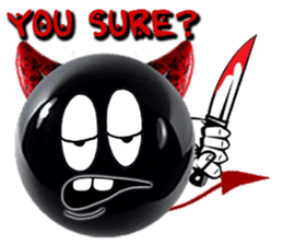 THE DEVILISH BALL: Reveal Your Dark Side sticker #641166