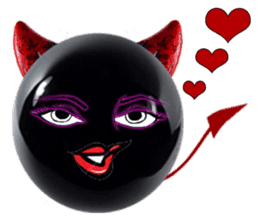 THE DEVILISH BALL: Reveal Your Dark Side sticker #641170