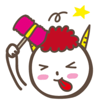 Naughty ogre boy YOSHIO English version sticker #642307