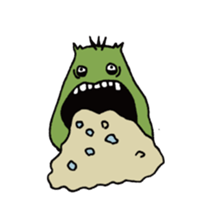 Muddy ghost sticker #642466