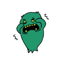 Muddy ghost sticker #642467
