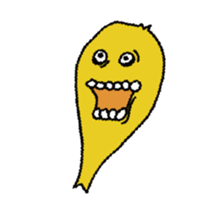 Muddy ghost sticker #642475