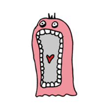 Muddy ghost sticker #642476