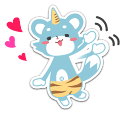The one-horned Raipon sticker #642591