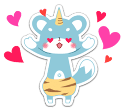 The one-horned Raipon sticker #642592