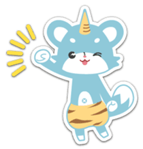 The one-horned Raipon sticker #642593