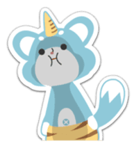 The one-horned Raipon sticker #642599