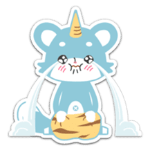 The one-horned Raipon sticker #642603