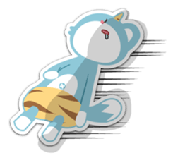 The one-horned Raipon sticker #642607