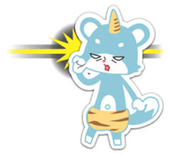 The one-horned Raipon sticker #642611