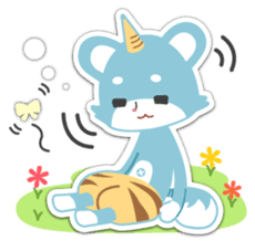 The one-horned Raipon sticker #642617