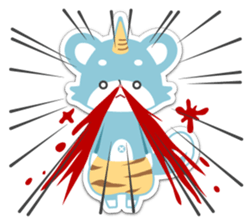 The one-horned Raipon sticker #642620