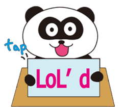 Panda's Padawo kun(English version) sticker #642635