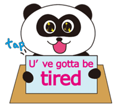 Panda's Padawo kun(English version) sticker #642641