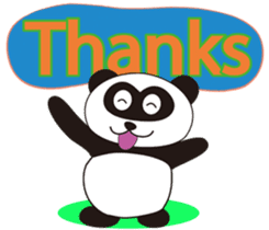 Panda's Padawo kun(English version) sticker #642651