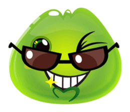 Cute and adorable jelly stickers sticker #642827