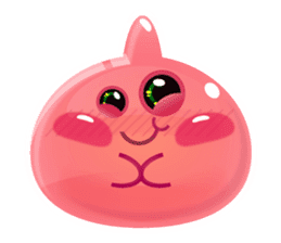 Cute and adorable jelly stickers sticker #642831