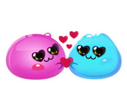 Cute and adorable jelly stickers sticker #642842