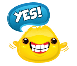 Cute and adorable jelly stickers sticker #642848