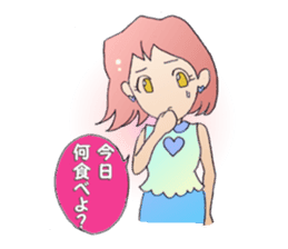 Women Talk stamp sticker #643067