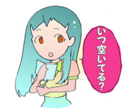 Women Talk stamp sticker #643072