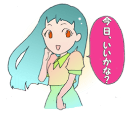 Women Talk stamp sticker #643074