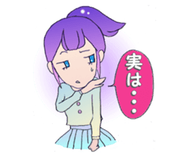 Women Talk stamp sticker #643077