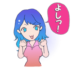 Women Talk stamp sticker #643090