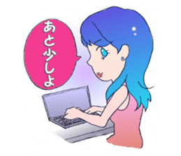 Women Talk stamp sticker #643091