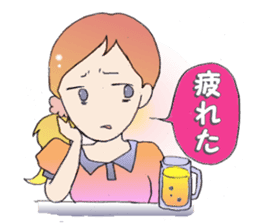 Women Talk stamp sticker #643096