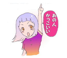 Women Talk stamp sticker #643101