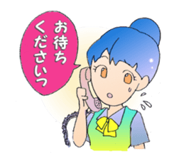 Women Talk stamp sticker #643103