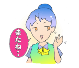 Women Talk stamp sticker #643105