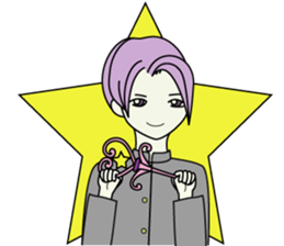 GAKURAN BOY of wizard sticker #643146