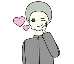 GAKURAN BOY of wizard sticker #643185