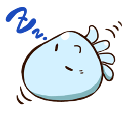 Pretty jellyfish sticker #643390