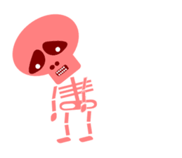 Mr. skeleton of luck sticker #643799