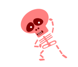 Mr. skeleton of luck sticker #643802