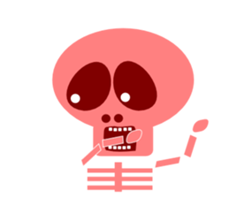 Mr. skeleton of luck sticker #643804