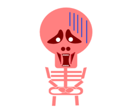 Mr. skeleton of luck sticker #643825