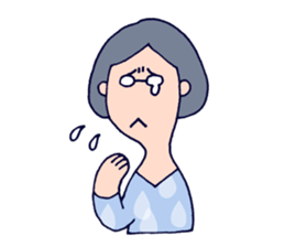 an office clerk - Ms.A - sticker #644057